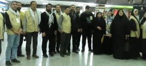 اعزام اولین کاروان رسانه ای سفیران حسینی بسیجیان رسانه خوزستان به مرز چذابه