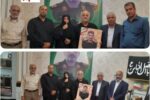 دیدار رئیس بسیج جامعه پزشکی استان خوزستان با خانواده سردار شهید امین‌پور جودکی
